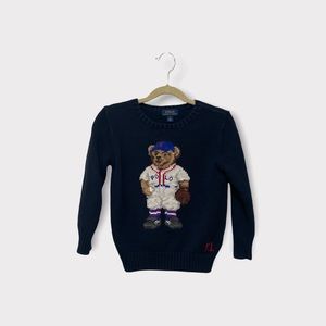 Polo Baseball Bear Sweater